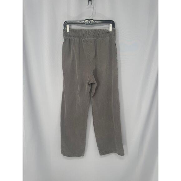 Les Tien Pants Womens Small Gray Cotton Elastic Waist Loungewear Sweatpants USA - Picture 2 of 11